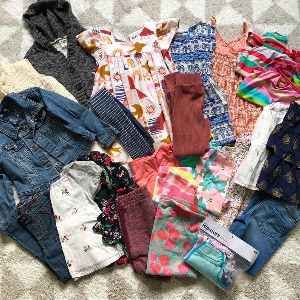 Girls 5t Clothing Lot Great Brands! 25 Pieces